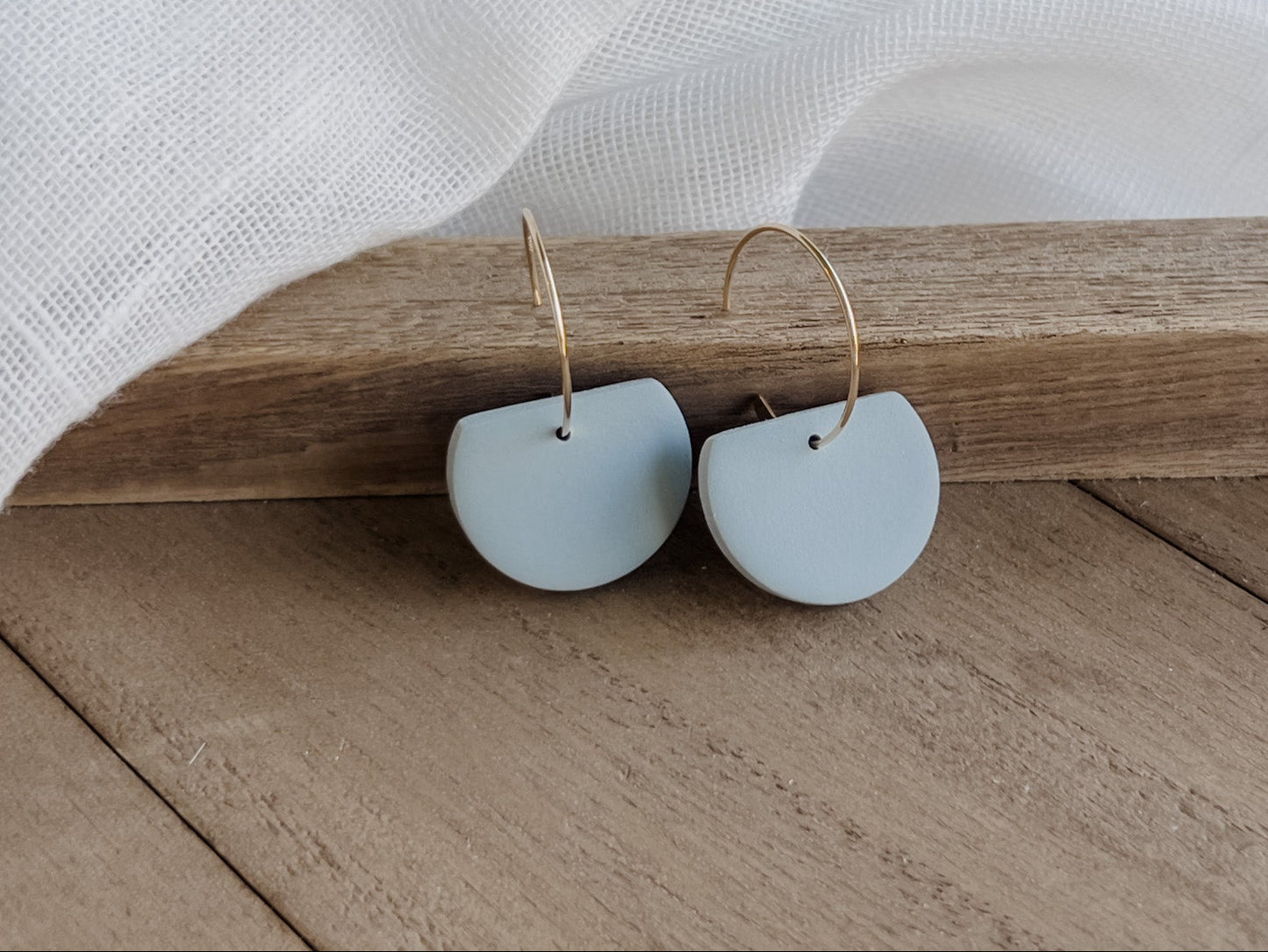 Small Semicircle Hoop - Multiple Colors