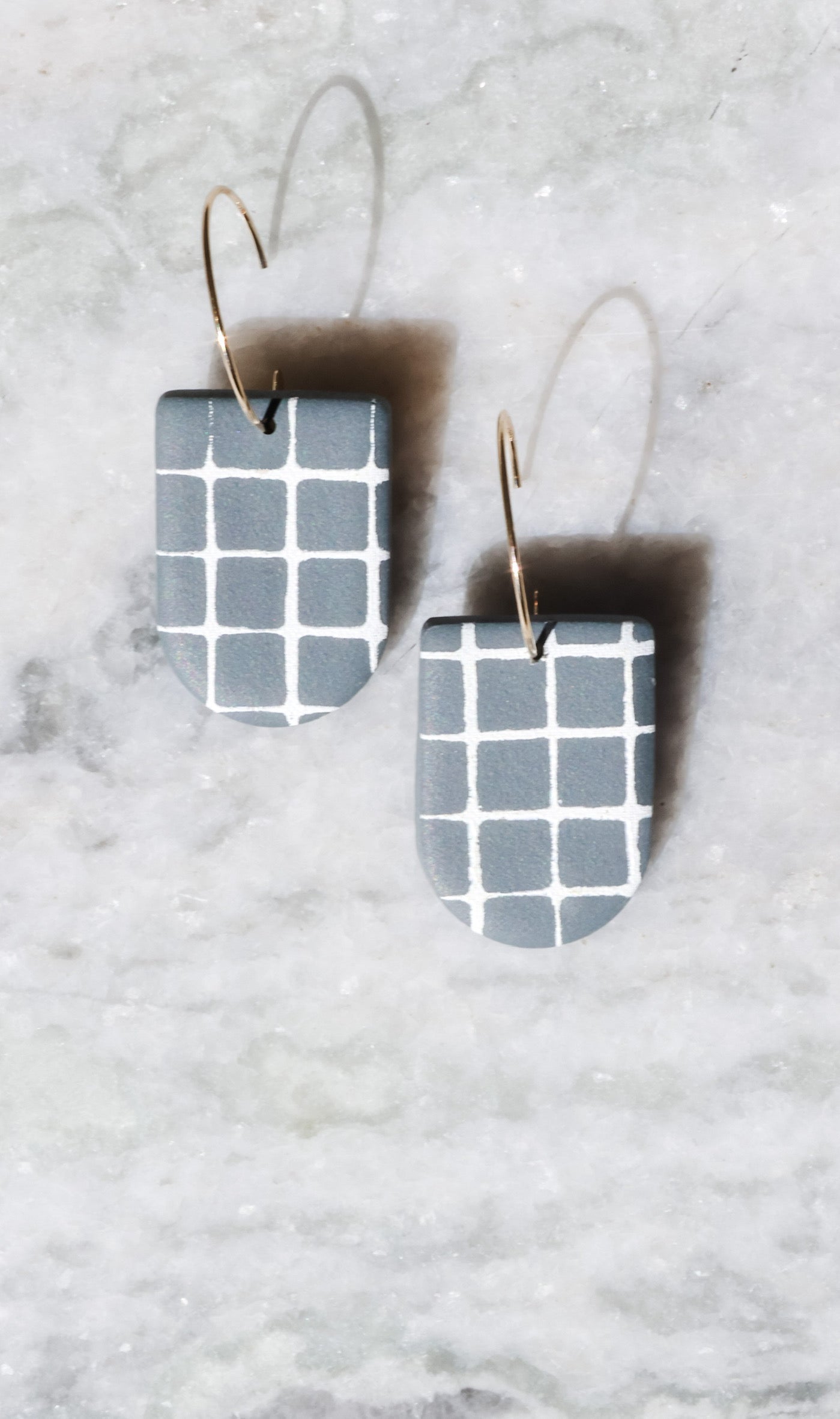 Windowpane Hoops
